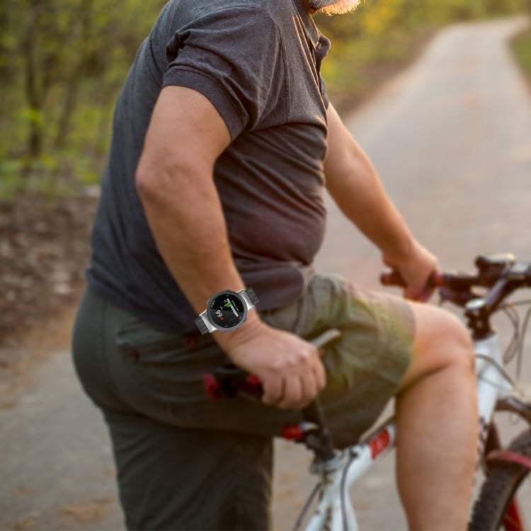 For Garmin Forerunner 45 / 45S / Swim 2 Universal Nylon Canvas Watch Band(Purple) by buy2fix