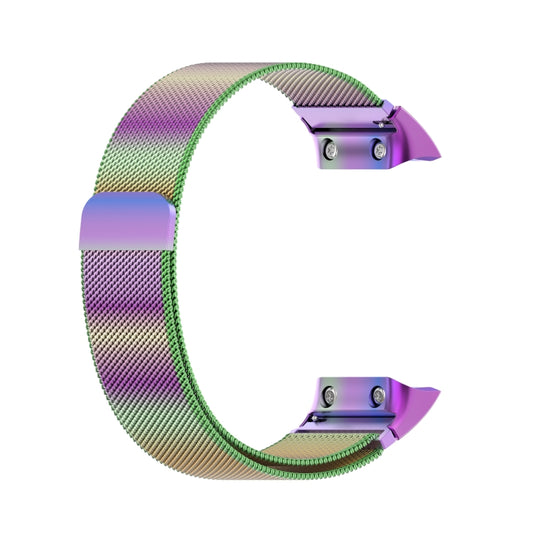 For Garmin Forerunner 35 / 30 Milanese Watch Band(Colorful) - Watch Bands by buy2fix | Online Shopping UK | buy2fix