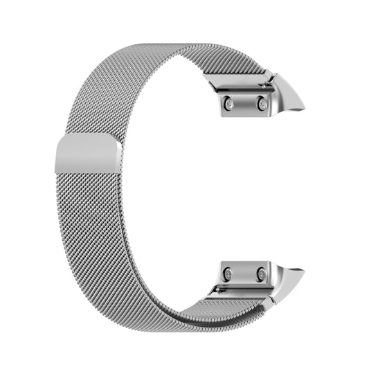 For Garmin Forerunner 35 / 30 Milanese Watch Band(Silver) - Watch Bands by buy2fix | Online Shopping UK | buy2fix