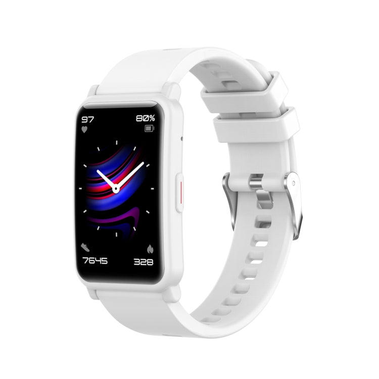 For Huawei Honor Watch ES Silicone Watch Band(White) by buy2fix