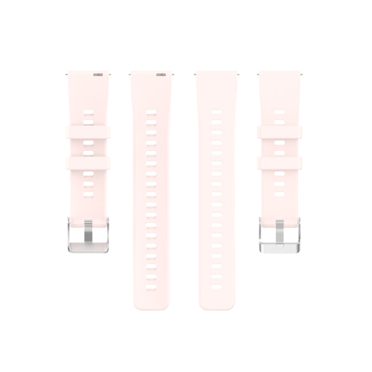 For Huawei Honor Watch ES Silicone Watch Band(Pink) by buy2fix