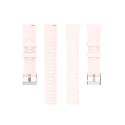 For Huawei Honor Watch ES Silicone Watch Band(Pink) by buy2fix
