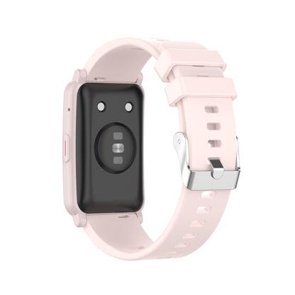 For Huawei Honor Watch ES Silicone Watch Band(Pink) by buy2fix