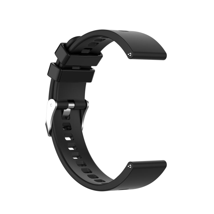 For Huawei Honor Watch ES Silicone Watch Band(Black) by buy2fix