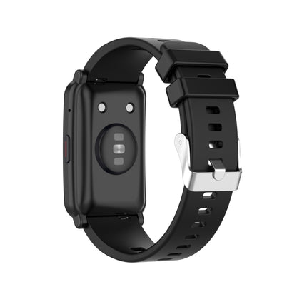For Huawei Honor Watch ES Silicone Watch Band(Black) by buy2fix