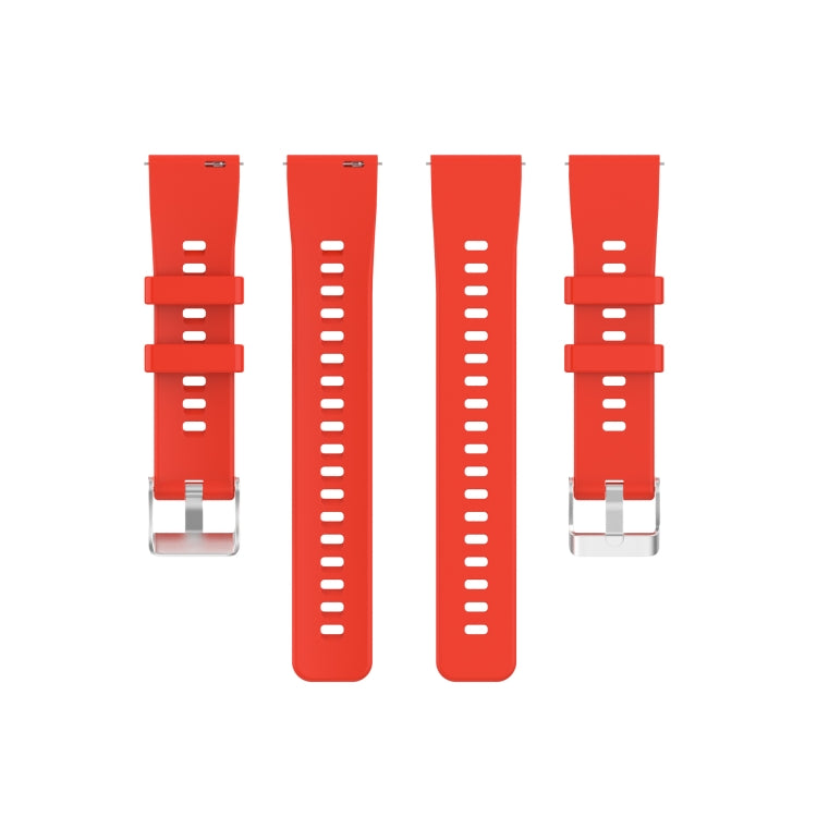 For Huawei Honor Watch ES Silicone Watch Band(Red) by buy2fix