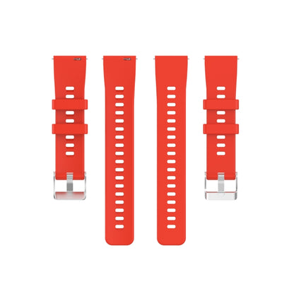 For Huawei Honor Watch ES Silicone Watch Band(Red) by buy2fix