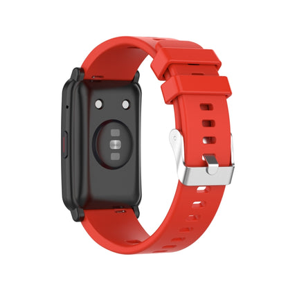 For Huawei Honor Watch ES Silicone Watch Band(Red) by buy2fix