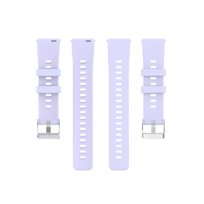 For Huawei Honor Watch ES Silicone Watch Band(Purple) by buy2fix