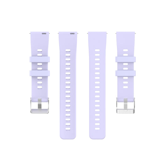 For Huawei Honor Watch ES Silicone Watch Band(Purple) by buy2fix