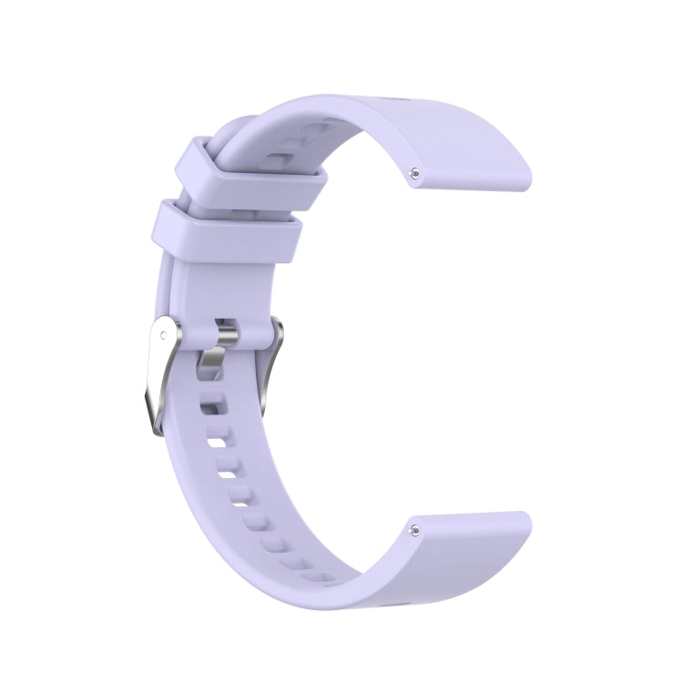 For Huawei Honor Watch ES Silicone Watch Band(Purple) by buy2fix