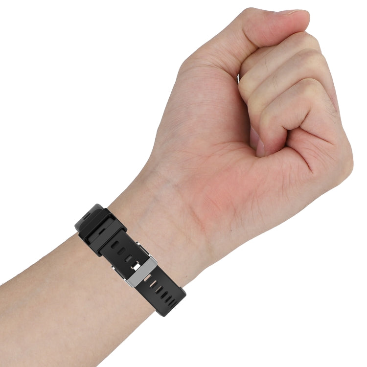 For Huawei Honor Watch ES Silicone Watch Band(Black) by buy2fix