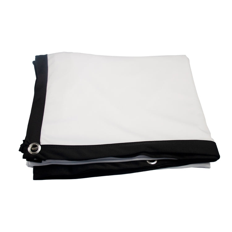 Folding Milk Silk Polyester Projector Film Curtain, Size:72 inch (16:9) Projection Area: 159 x 90cm - Film Curtains by buy2fix | Online Shopping UK | buy2fix