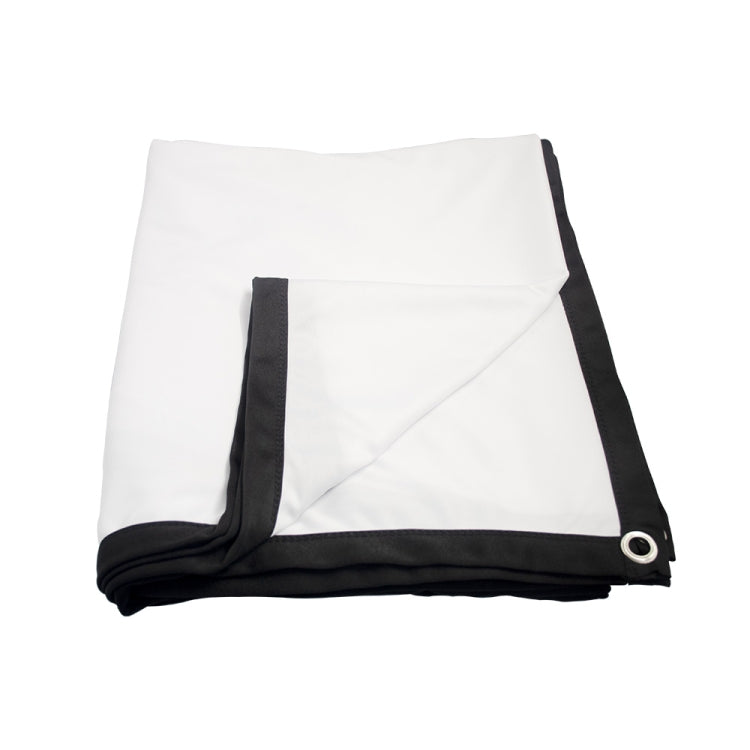 Folding Milk Silk Polyester Projector Film Curtain, Size:72 inch (4:3) Projection Area: 146 x 110cm - Film Curtains by buy2fix | Online Shopping UK | buy2fix
