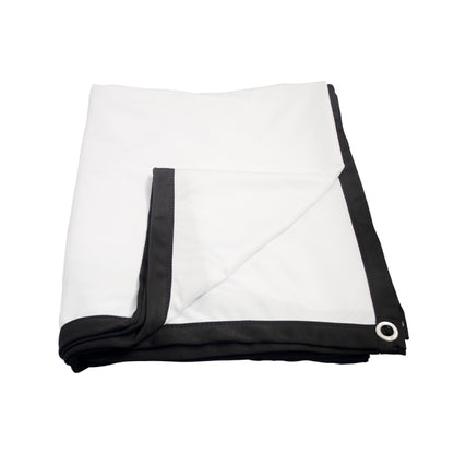 Folding Milk Silk Polyester Projector Film Curtain, Size:72 inch (4:3) Projection Area: 146 x 110cm - Film Curtains by buy2fix | Online Shopping UK | buy2fix