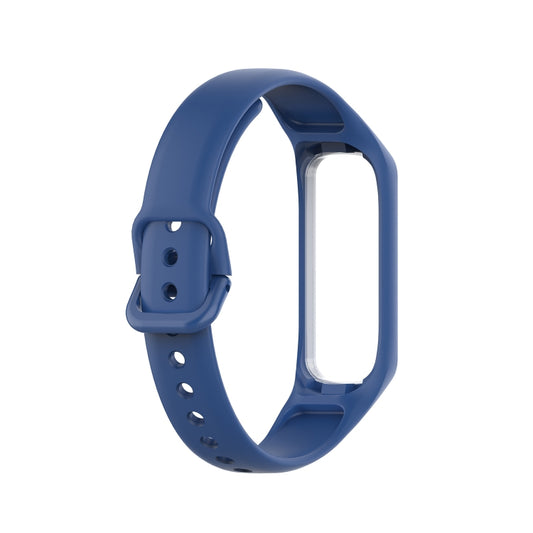 For Samsung Galaxy Fit 2 Silicone Watch Band(Dark Blue) - Watch Bands by buy2fix | Online Shopping UK | buy2fix