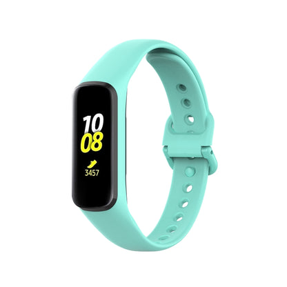 For Samsung Galaxy Fit 2 Silicone Watch Band(Mint Green) - Watch Bands by buy2fix | Online Shopping UK | buy2fix