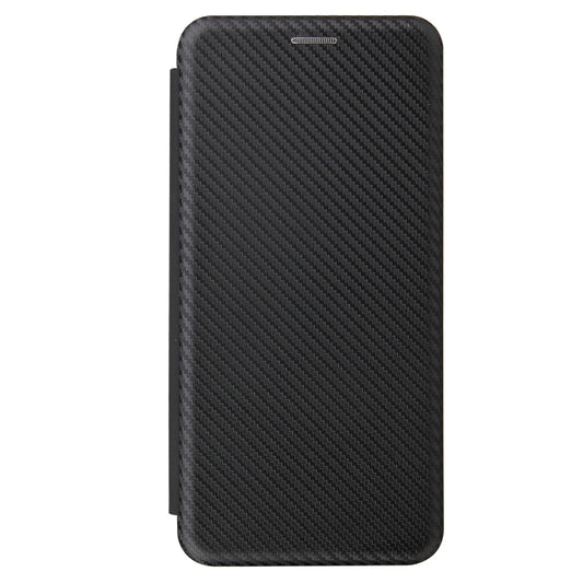 For Samsung Galaxy S21 Ultra 5G Carbon Fiber Texture Horizontal Flip TPU + PC + PU Leather Case with Card Slot(Black) - Galaxy S21 Ultra 5G Cases by buy2fix | Online Shopping UK | buy2fix