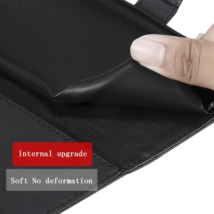For Xiaomi Redmi 9A Solid Color Horizontal Flip Protective Leather Case with Holder & Card Slots & Wallet & Photo Frame & Lanyard(Red) - Xiaomi Cases by buy2fix | Online Shopping UK | buy2fix