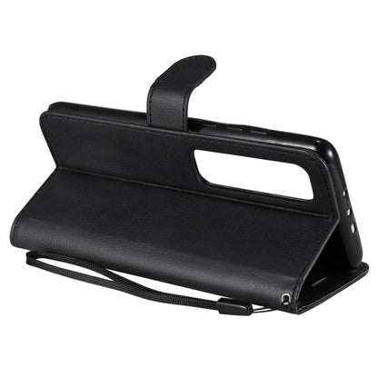 For Xiaomi Poco X3 NFC Solid Color Horizontal Flip Protective Leather Case with Holder & Card Slots & Wallet & Photo Frame & Lanyard(Black) - Xiaomi Cases by buy2fix | Online Shopping UK | buy2fix
