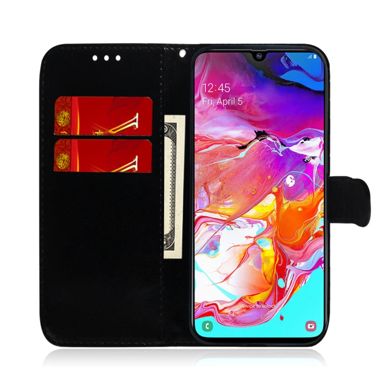 For Galaxy A70 Solid Color Colorful Magnetic Buckle Horizontal Flip PU Leather Case with Holder & Card Slots & Wallet & Lanyard(Blue) by buy2fix