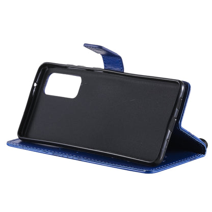 For Samsung Galaxy S20 FE 5G / S20 Lite 3D Butterflies Embossing Pattern Horizontal Flip Leather Case with Holder & Card Slot & Wallet(Blue) by buy2fix