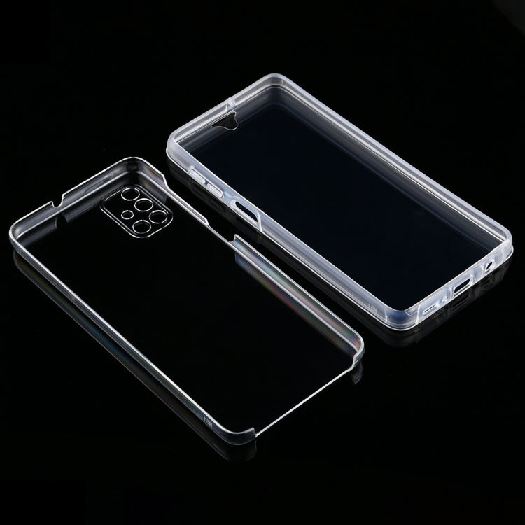 For Samsung Galaxy M51 PC+TPU Ultra-Thin Double-Sided All-Inclusive Transparent Case by buy2fix