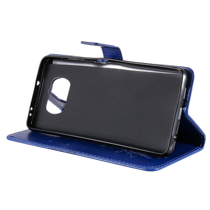 For Xiaomi Poco X3 NFC 3D Butterflies Embossing Pattern Horizontal Flip Leather Case with Holder & Card Slot & Wallet(Blue) - Xiaomi Cases by buy2fix | Online Shopping UK | buy2fix