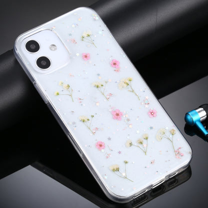 For iPhone 11 Gypsophila Flowers Pattern TPU Protective Case (Pink) - iPhone 11 Cases by buy2fix | Online Shopping UK | buy2fix