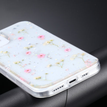 For iPhone 11 Gypsophila Flowers Pattern TPU Protective Case (Pink) - iPhone 11 Cases by buy2fix | Online Shopping UK | buy2fix