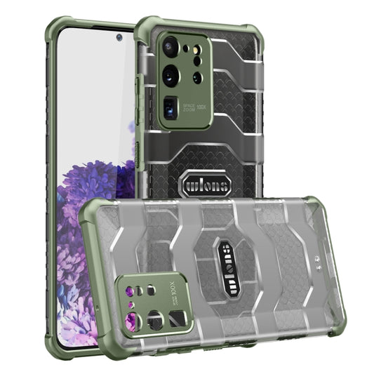 For Samsung Galaxy S20 Ultra wlons Explorer Series PC+TPU Protective Case(Green) - Galaxy Phone Cases by wlons | Online Shopping UK | buy2fix