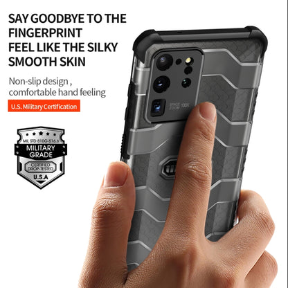 For Samsung Galaxy S20 Ultra wlons Explorer Series PC+TPU Protective Case(Green) - Galaxy Phone Cases by wlons | Online Shopping UK | buy2fix