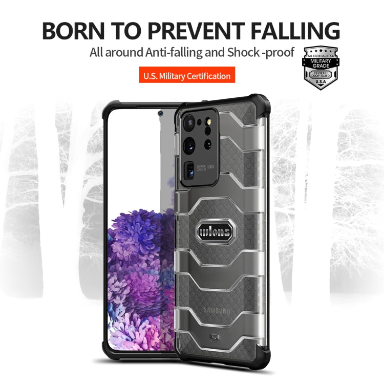 For Samsung Galaxy S20 Ultra wlons Explorer Series PC+TPU Protective Case(Green) - Galaxy Phone Cases by wlons | Online Shopping UK | buy2fix