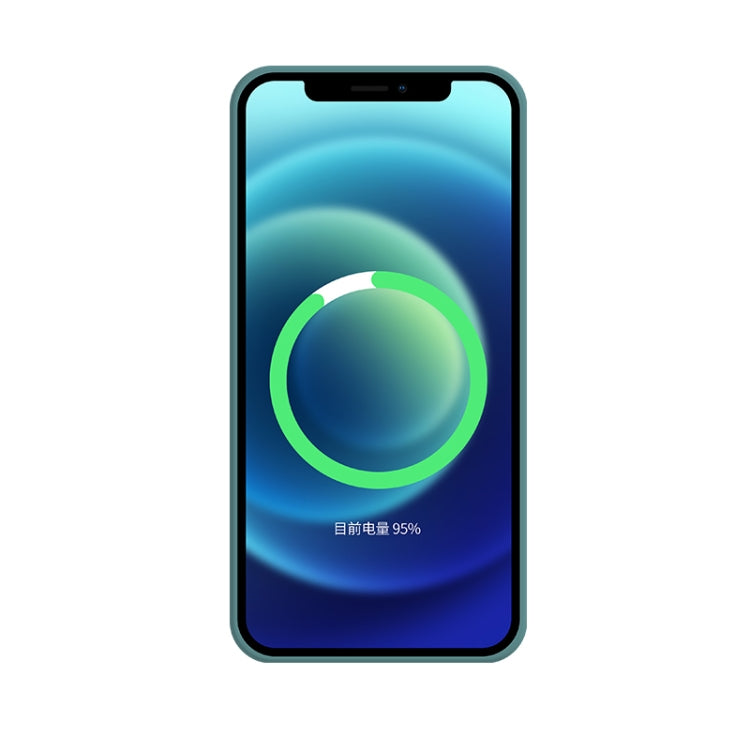 For iPhone 11 Pro Silicone Full Coverage Shockproof Magsafe Case (Deep Green) - iPhone 11 Pro Cases by buy2fix | Online Shopping UK | buy2fix