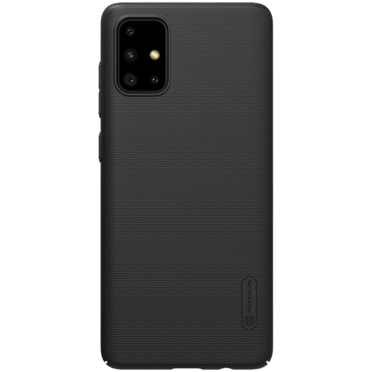 For Samsung Galaxy A51 NILLKIN Frosted Concave-convex Texture PC Case(Black) - Galaxy Phone Cases by NILLKIN | Online Shopping UK | buy2fix