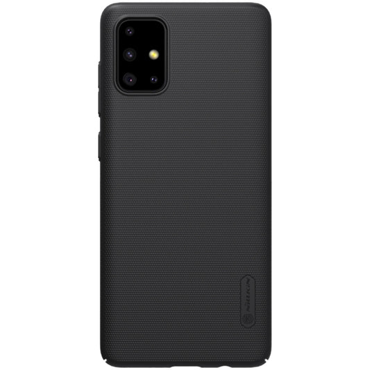 For Samsung Galaxy A51 NILLKIN Frosted Concave-convex Texture PC Case(Black) - Galaxy Phone Cases by NILLKIN | Online Shopping UK | buy2fix