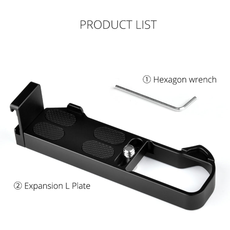 YELANGU CL9 Camera Expansion Board L Plate for Canon G7X2/ G7X23 - L-Bracket by YELANGU | Online Shopping UK | buy2fix