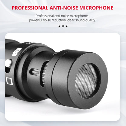 YELANGU MIC11 SLR Camera Mobile Phone Two-way Recording Microphone - Microphone by YELANGU | Online Shopping UK | buy2fix