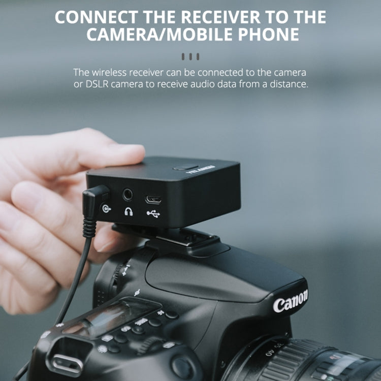 YELANGU MX5 2.4G Live Broadcast Interview Wireless Recording Camera Microphone, 1 Receiver to 1 Transmitter - Microphone by YELANGU | Online Shopping UK | buy2fix