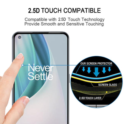 For OnePlus Nord N10 5G Full Glue Full Screen Tempered Glass Film - OnePlus Tempered Glass by buy2fix | Online Shopping UK | buy2fix
