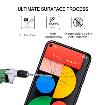 For Google Pixel 5 25 PCS Full Glue Full Screen Tempered Glass Film - Google Tempered Glass by buy2fix | Online Shopping UK | buy2fix