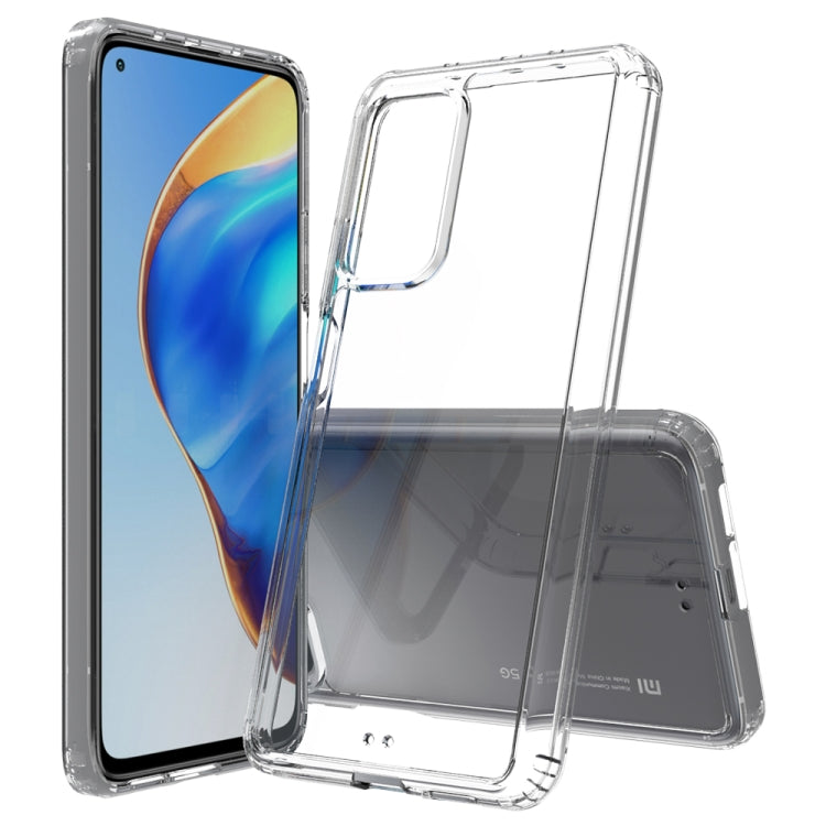 For Xiaomi Mi 10T / 10T Pro Shockproof Scratchproof TPU + Acrylic Protective Case(Transparent) - Xiaomi Cases by buy2fix | Online Shopping UK | buy2fix