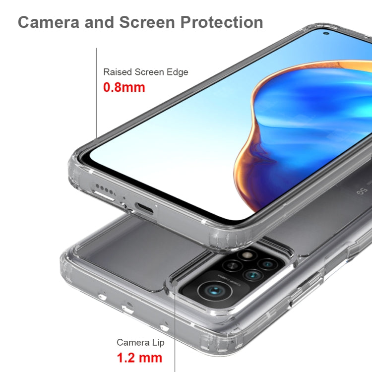 For Xiaomi Mi 10T / 10T Pro Shockproof Scratchproof TPU + Acrylic Protective Case(Transparent) - Xiaomi Cases by buy2fix | Online Shopping UK | buy2fix