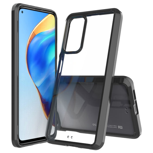 For Xiaomi Mi 10T / 10T Pro Shockproof Scratchproof TPU + Acrylic Protective Case(Black) - Xiaomi Cases by buy2fix | Online Shopping UK | buy2fix