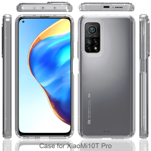 For Xiaomi Mi 10T / 10T Pro Shockproof Scratchproof TPU + Acrylic Protective Case(Black) - Xiaomi Cases by buy2fix | Online Shopping UK | buy2fix