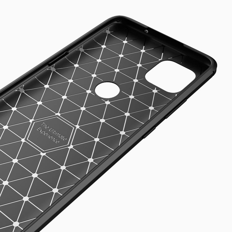 For Motorola Moto G 5G Brushed Texture Carbon Fiber TPU Case(Black) - Motorola Cases by buy2fix | Online Shopping UK | buy2fix