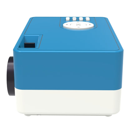 J15 1920 x 1080P HD Household Mini LED Projector with Tripod Mount Support AV / HDMI x 1 / USB x1 / TF x 1, Plug Type:US Plug(Blue White) by buy2fix