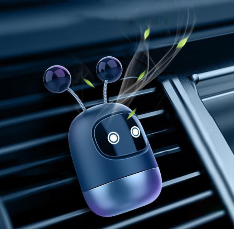 Cartoon Robot Car Air Outlet Aromatherapy(A Dull Expression) by buy2fix