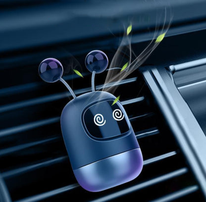 Cartoon Robot Car Air Outlet Aromatherapy(Halo Expression) by buy2fix