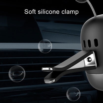 Cartoon Robot Car Air Outlet Aromatherapy(Happy Face) by buy2fix